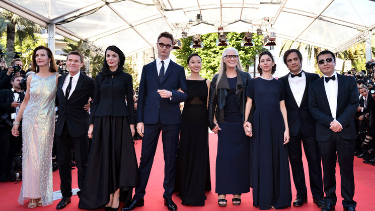 Membres du Jury Longs métrages - Montée des marches - Cérémonie du palmarès © AFP / B. Langlois