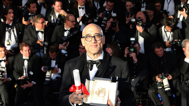 Bruce Wagner (for Julianne Moore) - Photocall - Best Performance by an Actress © AFP / L. Venance