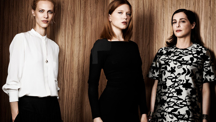 Aymeline Valade, Léa Seydoux, Amira Casar © Jérôme Bonnet