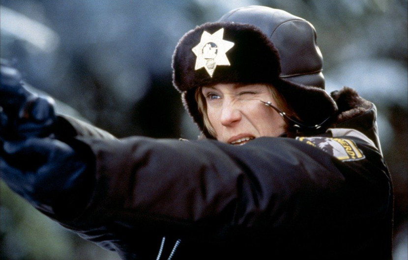 Frances McDormand alias Marge Gunderson dans Fargo © DR