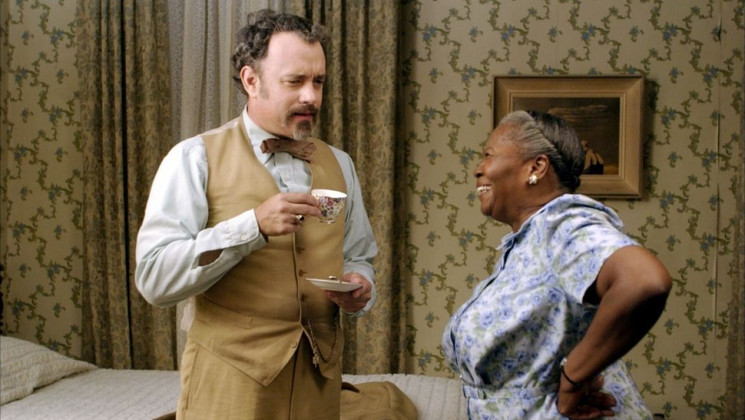 Tom Hanks alias Dr. Goldthwait Higginson Dorr et Irma P. Hall alias Marva Munson dans Ladykillers © DR