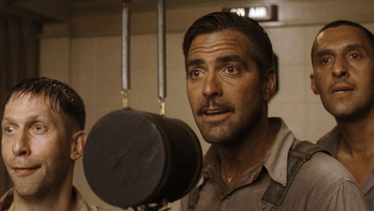 Tim Blake, George Clooney, John Turturro dans O'Brother © DR