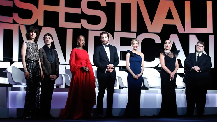 Feature Films Jury - Open ceremony © AFP / Valery Hache