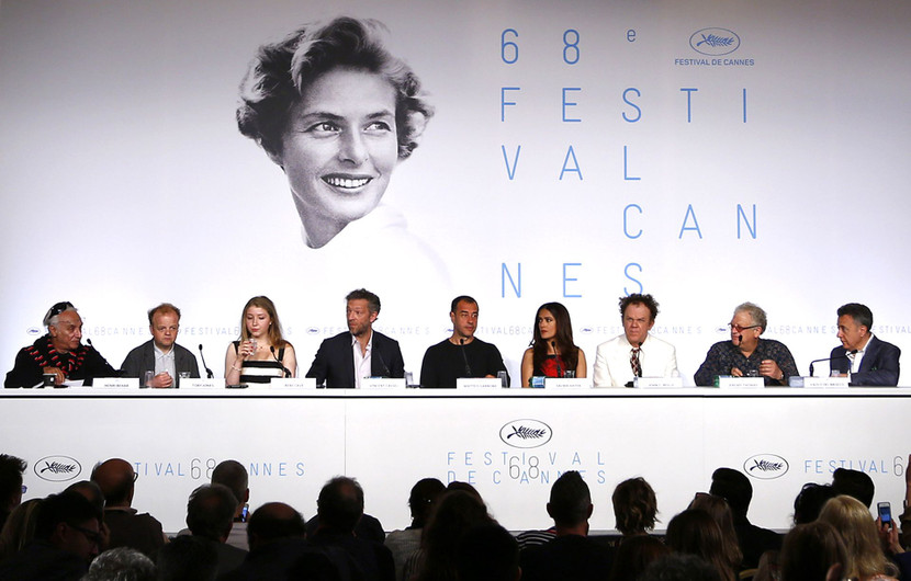 Film crew - Press conference - Il racconto dei racconti (Tale of Tales) © FDC / Thomas Leibreich