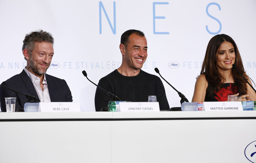 Film crew - Press conference - Il racconto dei racconti (Tale of Tales) © FDC / Thomas Leibreich