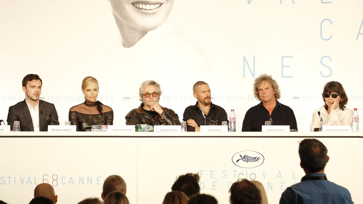 Équipe du film - Conférence de presse - Mad Max : Fury Road © FDC / Théophile Delange