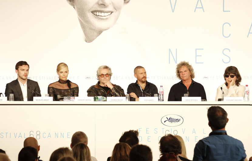 Équipe du film - Conférence de presse - Mad Max : Fury Road © FDC / Théophile Delange