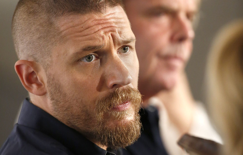 Tom Hardy - Conférence de presse - Mad Max : Fury Road © FDC / Théophile Delange