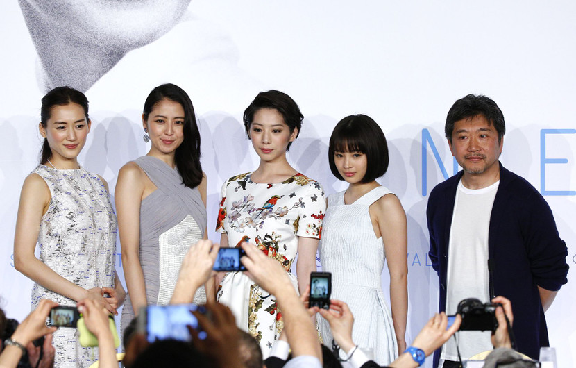 Film crew - Press conference -Umimachi Diary (Our Little Sister) © FDC / Cyril Duchene