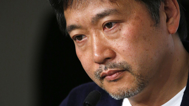 Kore-Eda Hirokazu  - Press conference - Umimachi Diary (Our Little Sister) © FDC / Cyril Duchene