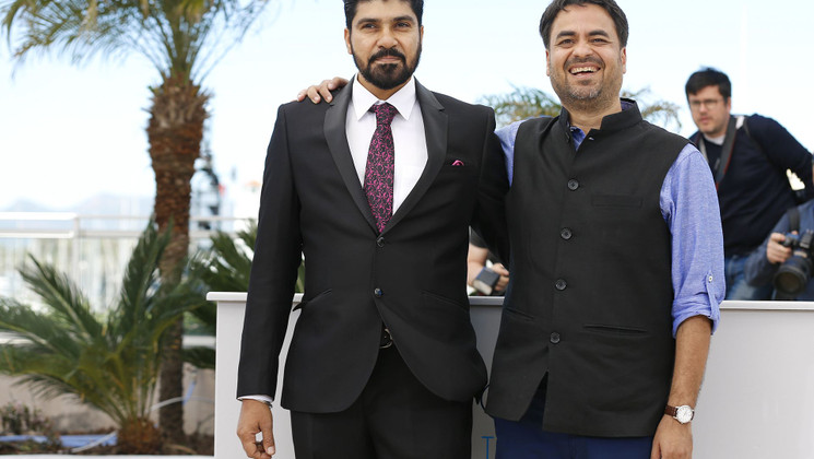 Équipe du film - Photocall - Chauthi Koot (La quatrième voie) © FDC / Théophile Delange