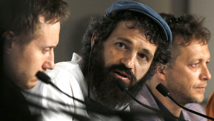 Geza Rohrig - Press conference - Saul Fia (Son of Saul) © FDC / Mathilde Petit