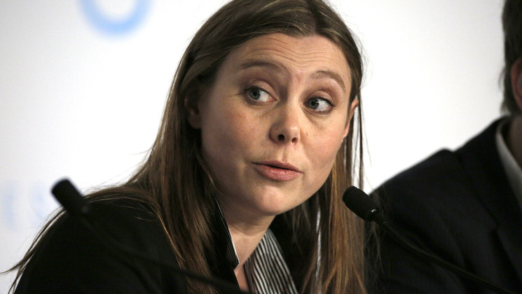 Clara Royer - Press conference - Saul Fia (Son of Saul) © FDC / Mathilde Petit
