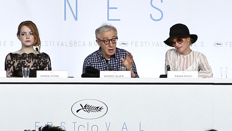 Film crew - Press conference - Irrational man © FDC / Cyril Duchene