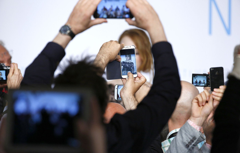 Ambiance - Conférence de presse - Irrational man (L'homme irrationnel) © FDC / Cyril Duchene