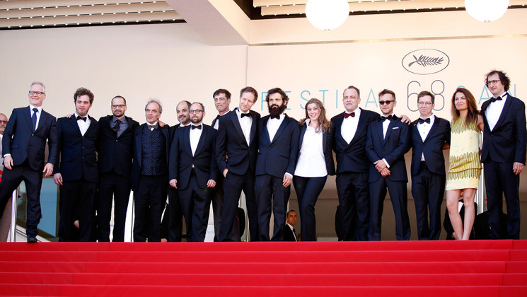 Film crew - Red carpet - Saul Fia (Son of Saul) © GettyImages / Tristan Fewings