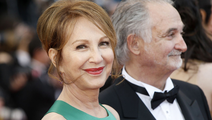 Nathalie Baye - Montée des marches © AFP / Valery Hache