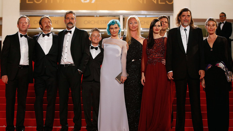 Film cast - Red carpet - The Salvation © AFP / V. Hache