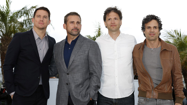 Channing Tatum, Bennett Miller, Steve Carell et Mark Ruffalo - Photocall - Foxcatcher © FDC / K. Vygrivach