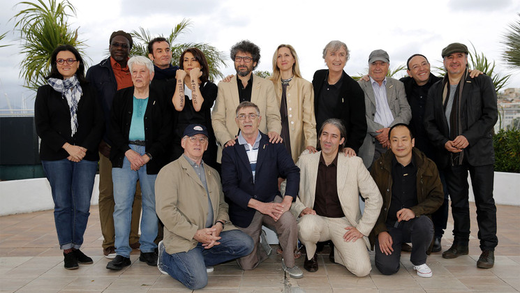 Film cast - Photocall - Cartoonist - Foot Soldiers of Democracy © FDC / K. Vygrivach