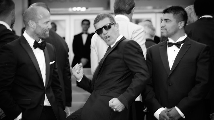 Jason Statham, Antonio Banderas et Victor Ortiz © Stéphane Cardinale