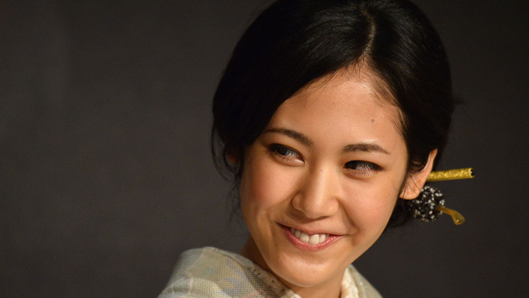 Jun Yoshinaga - Press conference - Still the Water (Futatsume no mado) © AFP / A. Pizzoli