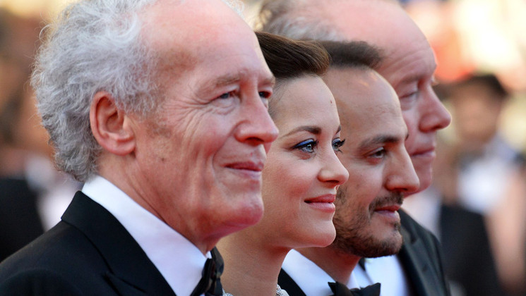 The film crew - Red carpet - Deux jours, une nuit (Two Days, One Night) © AFP / A. Pizzoli