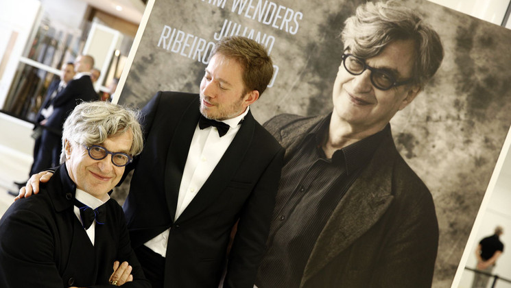 Wim Wenders and Juliano Ribeiro Salgado - Presentation - The Salt of the Earth © FDC / C. Duchene