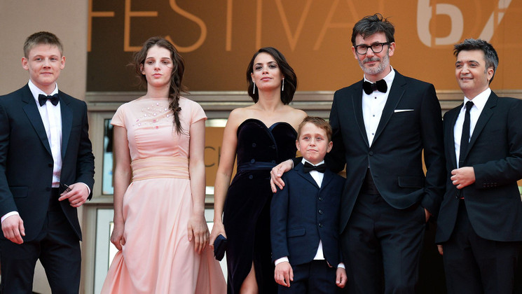 The film crew - Red carpet - The search © AFP / A. Pizzoli