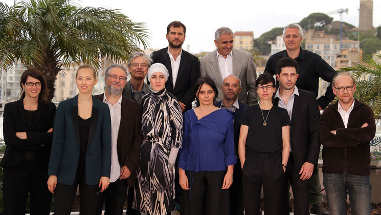 Réalisateurs du film - Photocall - Les ponts de Sarajevo © AFP / L. Venance