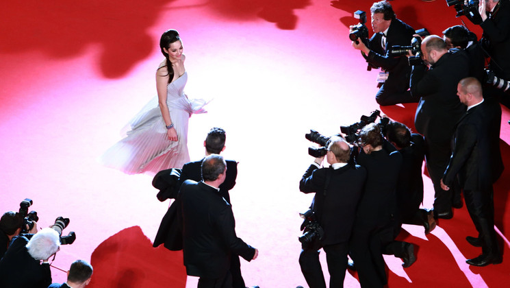Marion Cotillard - Montée des marches - L'homme qu'on aimait trop © AFP / L. Venance
