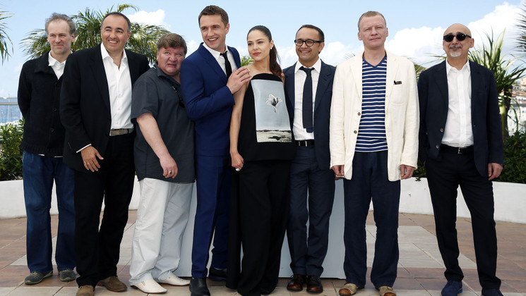 Film cast - Photocall - Leviathan © FDC / K. Vygrivach