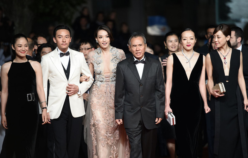 Film crew - Red carpet - Nie Yinniang (The Assassin) © AFP / Anne-Christine Poujoulat