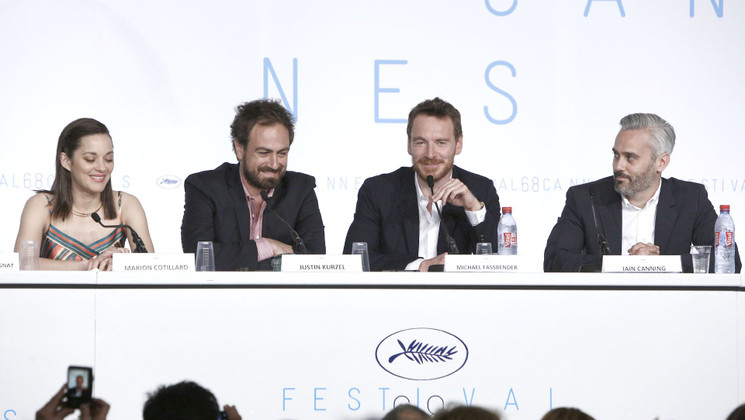 Film crew - Press conference - Macbeth © FDC / Cyril Duchene