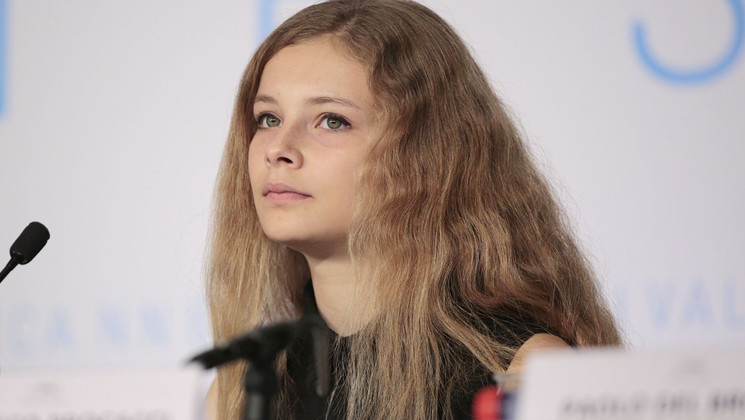 Béatrice Mancini - Press conference - Mia Madre (My Mother) © FDC / Mathilde Petit