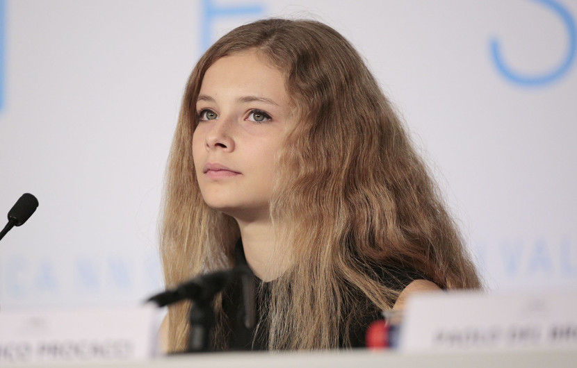 Béatrice Mancini - Press conference - Mia Madre (My Mother) © FDC / Mathilde Petit