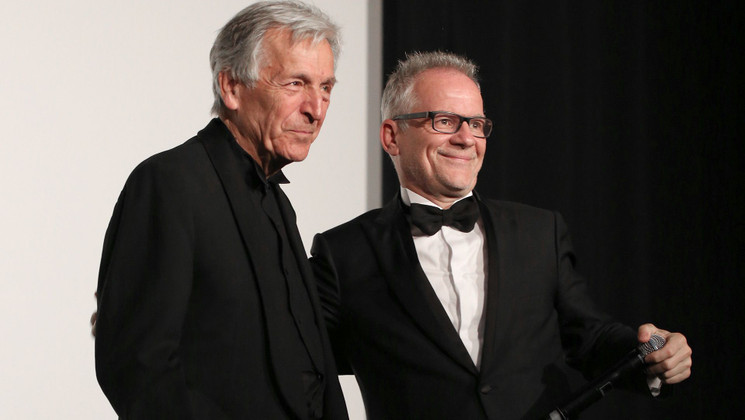 Costa Gavras & Thierry Frémaux - Presentation - Z © FDC / Théophile Delange