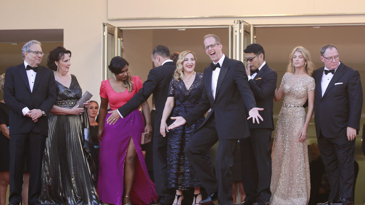 Film crew - Red carpet - Inside Out © FDC / Mathilde Petit