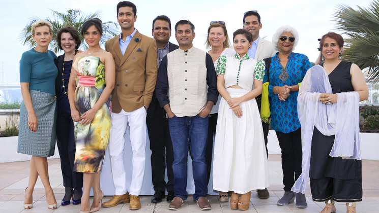 Film crew - Photocall - Masaan © FDC / Cyril Duchene