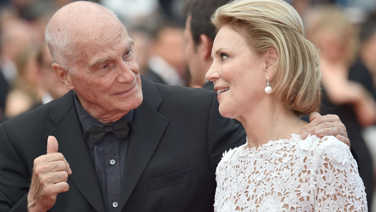 Barbet Schroeder & Marthe Keller - Red carpet © AFP / Bertrand Langlois