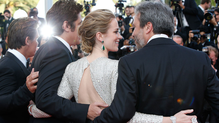 Équipe du film - Montée des marches - Sicario © AFP / Valery Hache