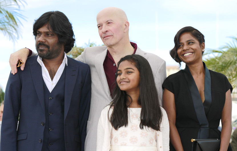 Équipe du film - Photocall - Dheepan © FDC / Thomas Leibreich