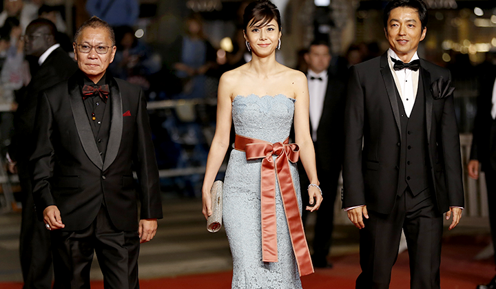 Film cast © AFP