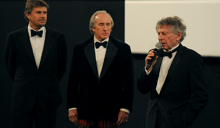 Jackie Stewart et Roman Polanski © FDC / GT