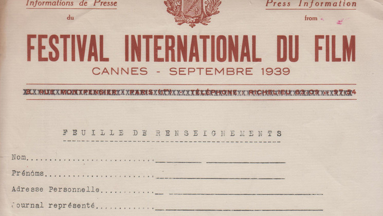 Feuille de Renseignements Presse © FDC