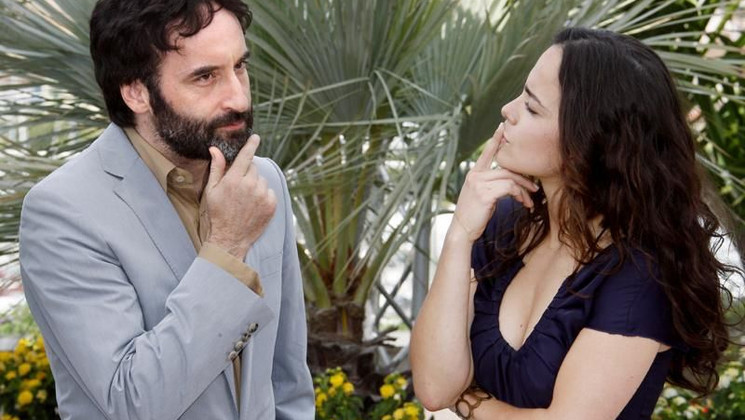 Don Mc Kellar and Alice Braga. Photocall of the opening film: Blindness by Fernando Meirelles.  © AFP