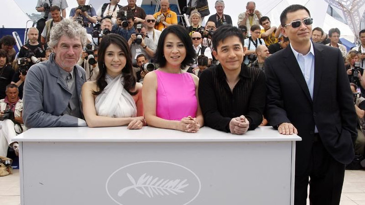 Film team, Photocall of the film Ashes of Time Redux © AFP