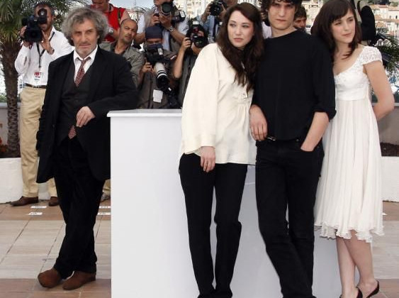 Equipe du film, Photocall du film La Frontière de l'aube © AFP
