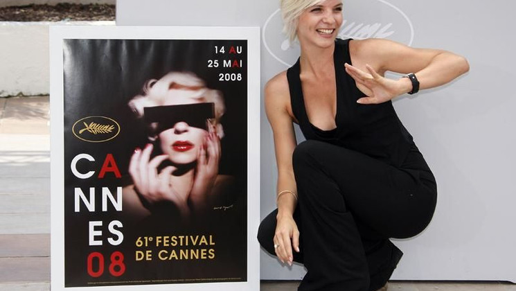 Anouck Margueritte, 2008 Festival's poster egeria © AFP