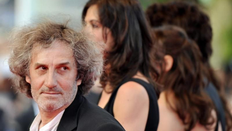 Philippe Garrel, Montée des Marches du film La Frontière de l'aube © AFP